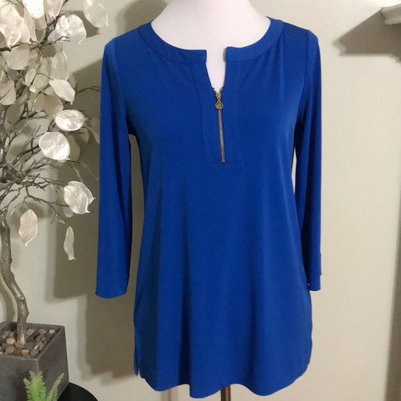Anne Klein Tops - ANNE KLEIN RAY BLUE TOP